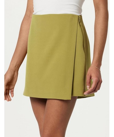 Women's Kamila A-Line Mini Skort Olive Oil $25.16 Skorts