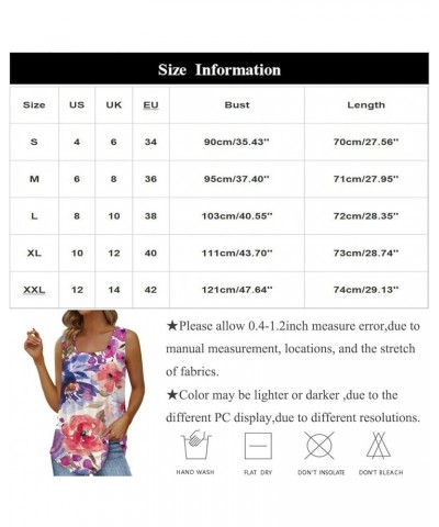 Sleeveless Tops for Women Casual Summer 2024 Daily Solid Square Neck Shirt Slim Fit Workout Blouse 04-black $6.51 Tanks