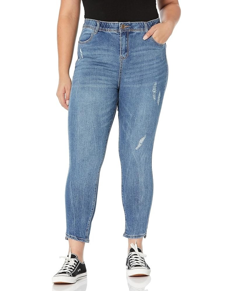 Women's Plus Size Jean Status Skinny Mid Wash $10.30 Jeans