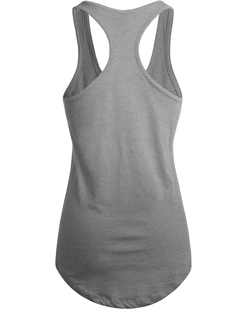 Womens Active Racerback Tank Top Soft Casual Sleeveless Workout Gym Yoga Tee Shirt Jersey 3hcd01_athletic Heather $7.19 Activ...