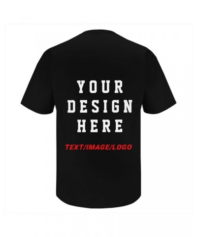 Custom T Shirts Design Your Own Front and Back Personalized T Shirts Customized T Shirts with Logo Text Image for Women Men B...