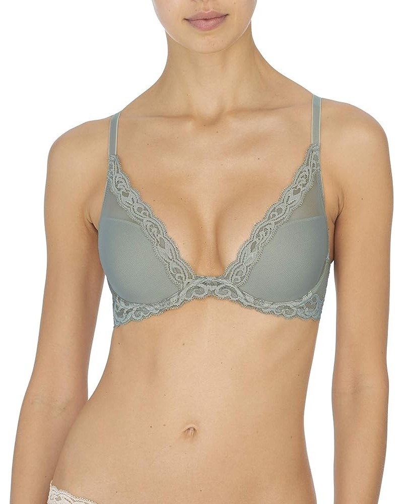 Feathers Contour Plunge Bra Sea Breeze $24.97 Lingerie