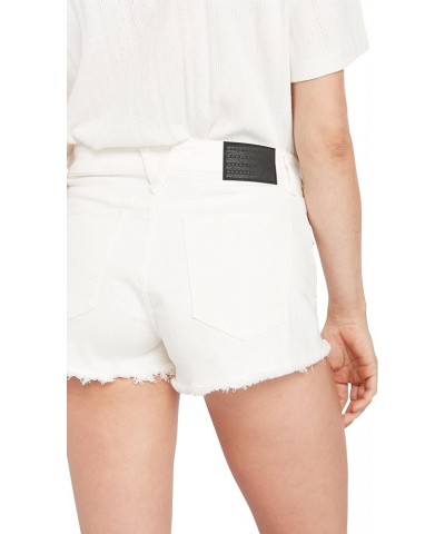 Women's Stoney Stretch Cut Off Denim Short Star White $20.30 Shorts