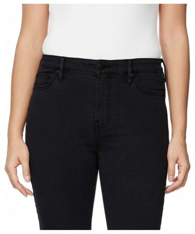 Women's High-Rise Straight Leg Jean Black $17.99 Jeans