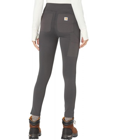 Women's Rain Defender Fitted Heavyweight Legging, Oyster Gray, Large $42.50 Leggings