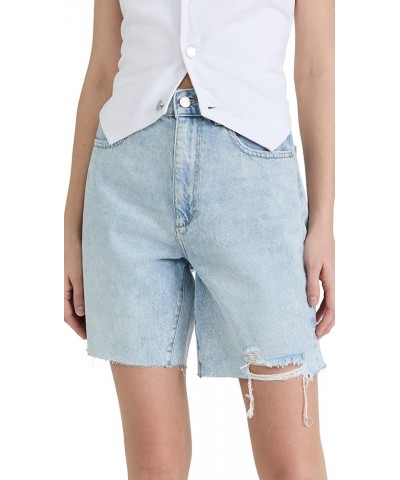 Women's Emilie High Rise Jean Shorts Super Light Distressed (Vintag $27.75 Shorts