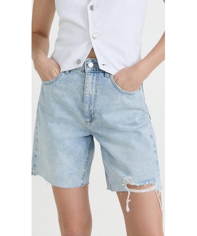 Women's Emilie High Rise Jean Shorts Super Light Distressed (Vintag $27.75 Shorts