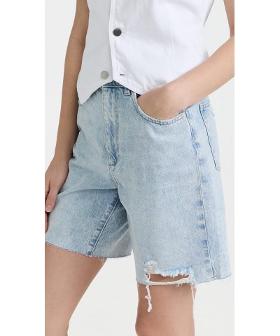 Women's Emilie High Rise Jean Shorts Super Light Distressed (Vintag $27.75 Shorts