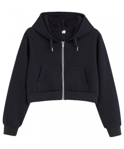 Oversized Lightweight Hoodies Pullover Hooded Sweatshirt for Women Solid Basic Casual Loose Fall Tops with Pocket C-black $15...