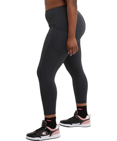 Women's Absolute 3/4 Pocket Tights, Plus Size Cropped Compression Leggings,23 Black $16.12 Activewear