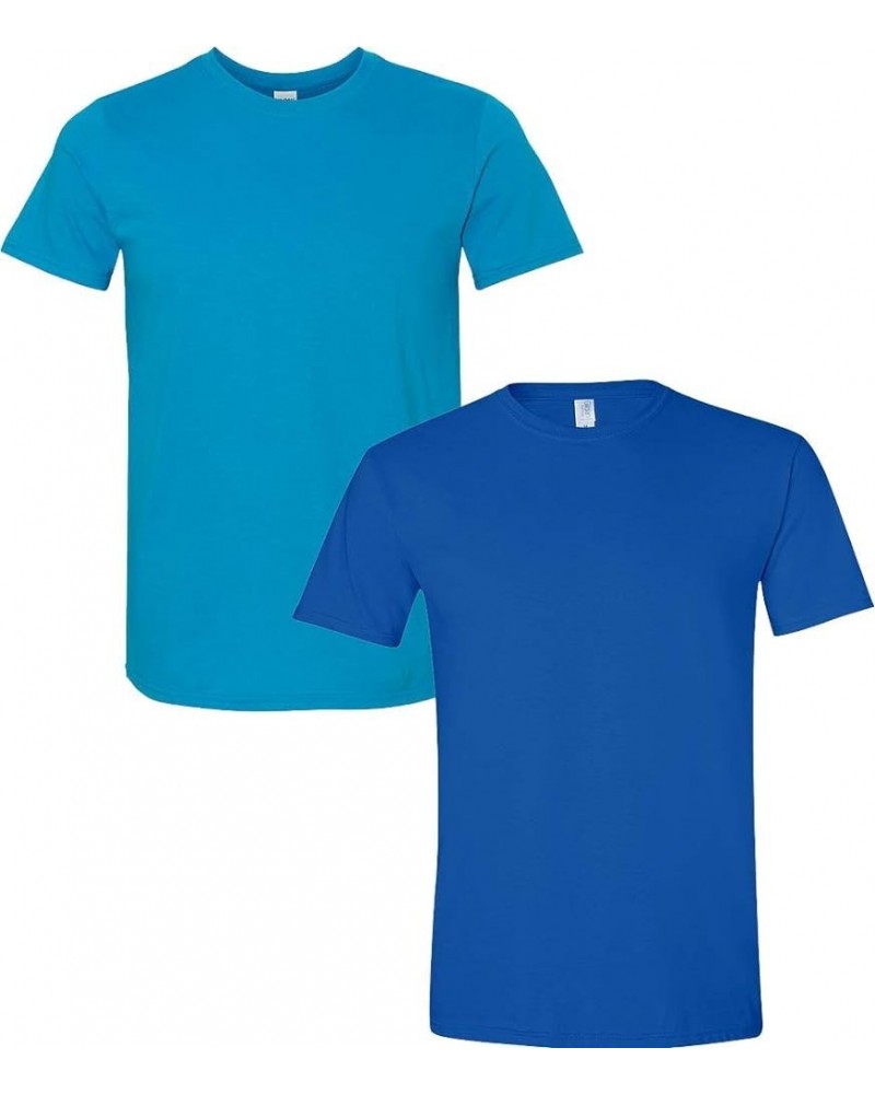 Adult Ultra Cotton T-Shirt with Pocket, Style G2300, 2-Pack Sapphire-royal $12.96 T-Shirts