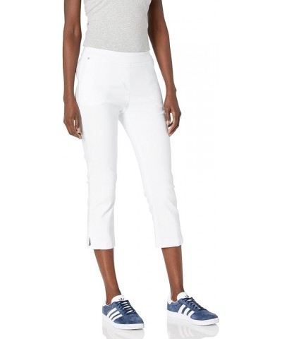 Women's Flatten It Capri Pant White $31.40 Pants