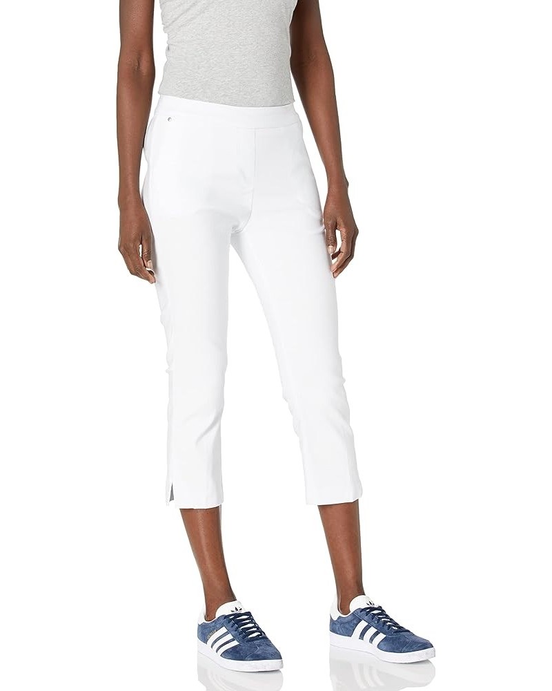 Women's Flatten It Capri Pant White $31.40 Pants