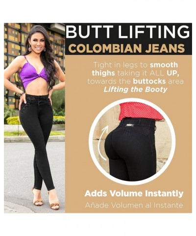 Pantalones Colombianos Levanta Cola Butt Lifting Colombian Jeans Black $31.05 Jeans