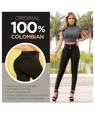 Pantalones Colombianos Levanta Cola Butt Lifting Colombian Jeans Black $31.05 Jeans