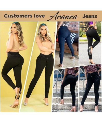 Pantalones Colombianos Levanta Cola Butt Lifting Colombian Jeans Black $31.05 Jeans