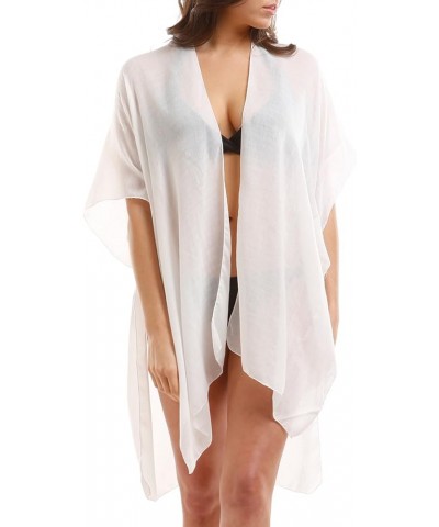 Women's Summer Swimwear Bikini Beach Cover Up with Trendy Lettering. Bride-white $11.28 Swimsuits