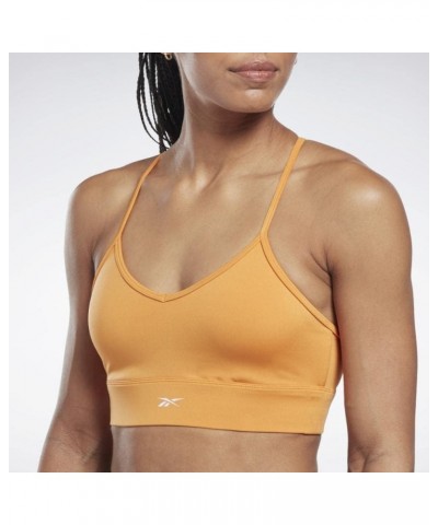 Women's Tri-Back Sports Bra, Light Support Peach Fuzz $17.22 Lingerie