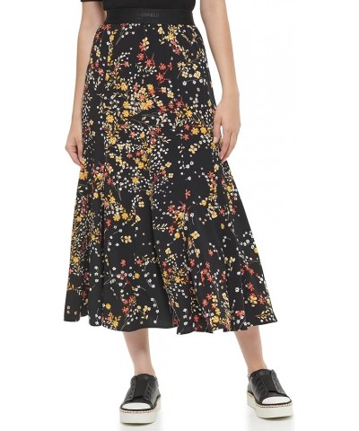 Women's Everyday Pull on Sport Skirt Black Multi $40.05 Skirts