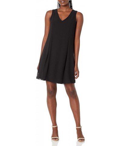 Women's Laney-Sleevelss Bow Back Dress Black $36.05 Dresses