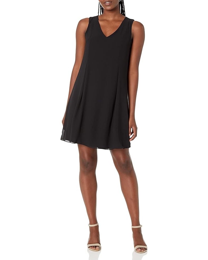 Women's Laney-Sleevelss Bow Back Dress Black $36.05 Dresses