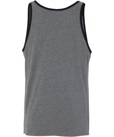 Jersey Tank (3480) Dp Hthr/Black $7.94 Shirts