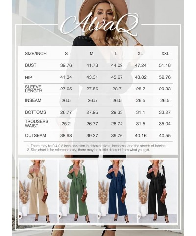 Rompers for Women Dressy Spring Summer Tie Knot Front Sexy V Neck Jumpsuits C Black $26.39 Rompers