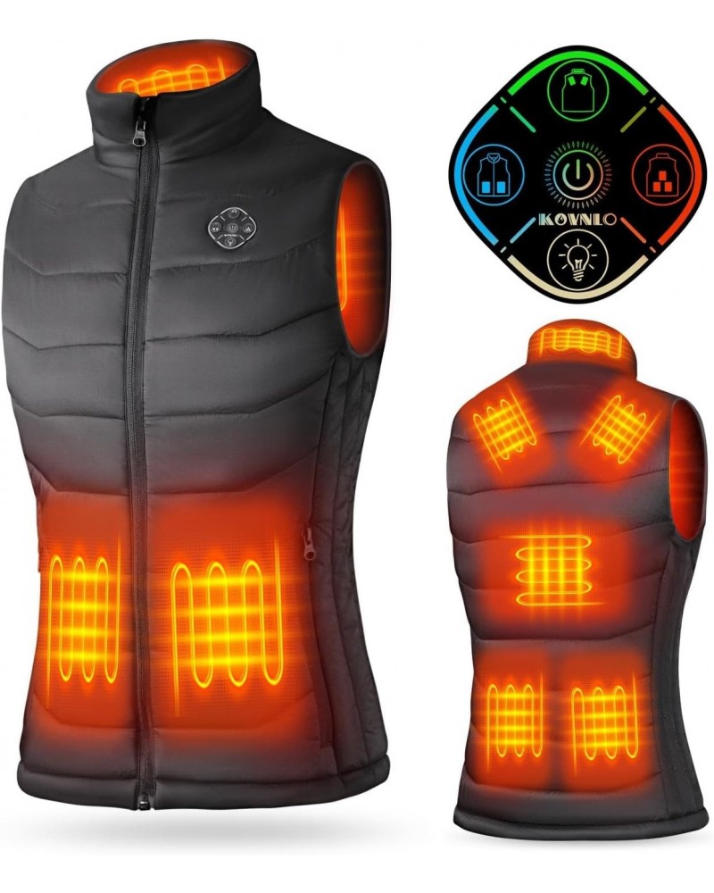 Heated Vest Women, (Battery Pack Not Included) Smart Controller With Lights-out, Electric Warming Heated Jackets $20.64 Vests