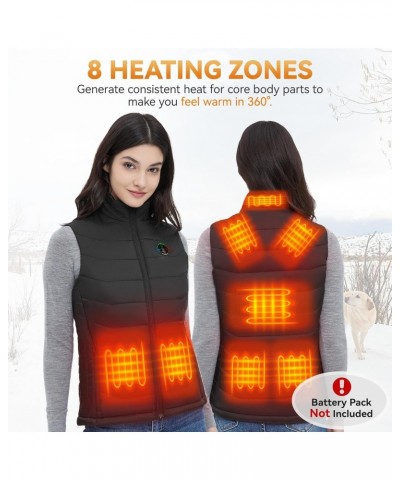 Heated Vest Women, (Battery Pack Not Included) Smart Controller With Lights-out, Electric Warming Heated Jackets $20.64 Vests