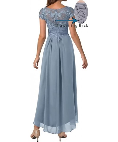 Tea Length Mother of The Bride Dress with Laces Applique Formal Wedding Guests Dress Orange $32.80 Dresses