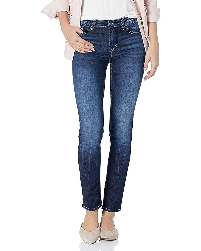 Women's Carrie Mid Rise Slim Jeans Reckless Blue $21.41 Jeans