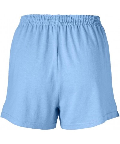 Womens Fashion Authentic Cheer Active Shorts - 2 Packs Light Blue $11.17 Activewear