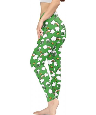 Sunflower Printed Yoga Pants for Women Soft Stretch Legging Pants Baby Sloth Gifts Leggings Regular/High Yoga Waist St. Patri...