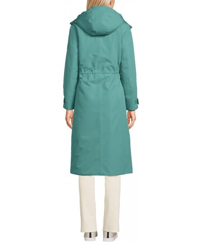 Women's Expedition Winter Maxi Long Down Coat with Hood Teal Shadow $112.53 Jackets