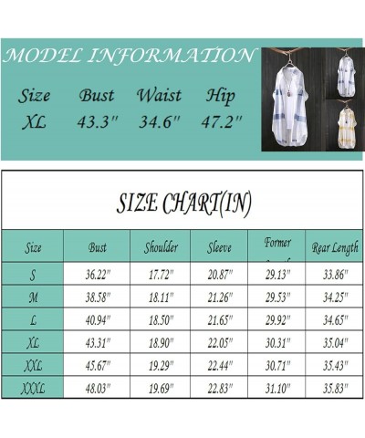 Oversized T-Shirts for Women Casual Plus Size Long Sleeve Going Out Cardigan Tops Trendy Button Blouses Jackets Coats 27blue ...