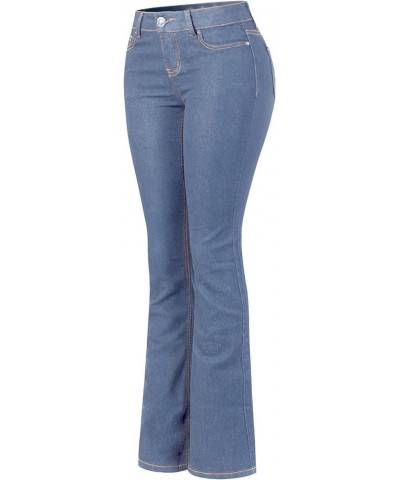 Women's Sexy Stylish Flare Bell Bottom Slim Bootcut Jean Medium Denim (Stretchy) $13.85 Jeans