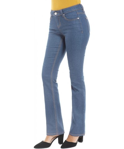 Women's Sexy Stylish Flare Bell Bottom Slim Bootcut Jean Medium Denim (Stretchy) $13.85 Jeans