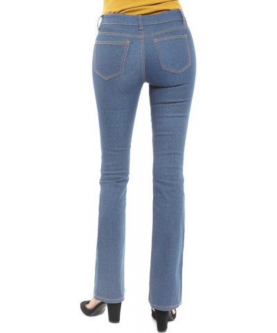 Women's Sexy Stylish Flare Bell Bottom Slim Bootcut Jean Medium Denim (Stretchy) $13.85 Jeans