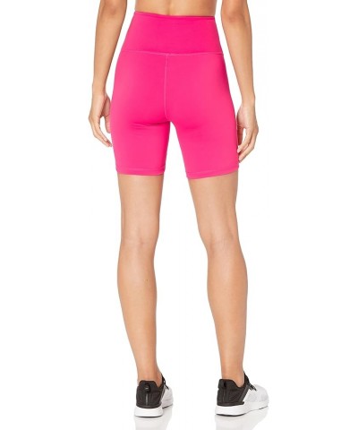 Women's Lorrie High Rise Multi Stretch Bike Short Hot Pink $8.00 Activewear