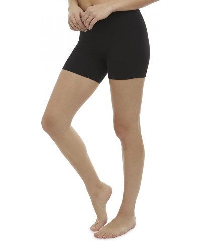 Women's 2 Pack Bike Short 5'' Deep Black/Deep Black $15.20 Activewear