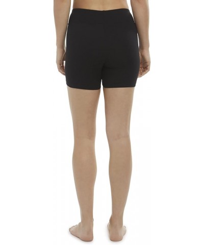 Women's 2 Pack Bike Short 5'' Deep Black/Deep Black $15.20 Activewear