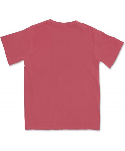 Alpha Sigma Phi Fraternity Comfort Colors Pocket Letters T-Shirt Crimson $12.71 T-Shirts