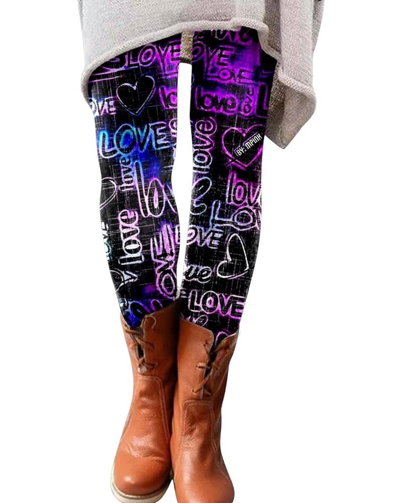 Women's Nightmare Before Christmas Leggings Stretchy Graphic Printed Leggings Tight Festive Holiday Legging Z2c-b $5.02 Leggings