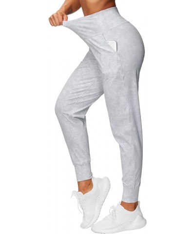 Women's Joggers Pants Lightweight Athletic Leggings Tapered Lounge Pants for Workout, Yoga, Running Tie Dye White $15.52 Acti...