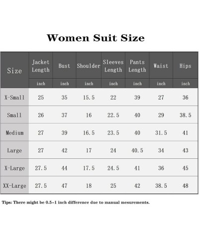 2 PC Women's Business Suits for Work Professional Peak Lapel Office Lady Suit One Button Pantsuits Beige $33.14 Suits