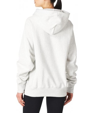 Women's Hoodie, Reverse Weave Oversized Hoodie, Heavyweight Fleece Sweatshirt for Women Gfs Silver Grey Left Chest C $24.74 A...