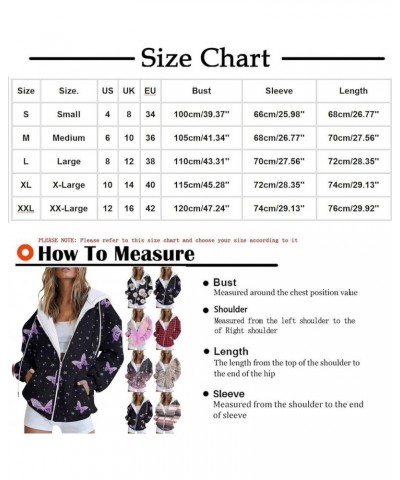 Oversized Zip Up Hoodies for Women Casual Drawstring Teen Girl Y2K Sweatshirts Long Sleeve Fall Jackets With Pockets 05 Pink ...