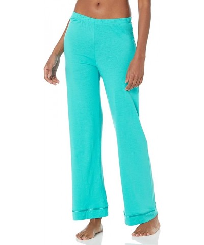 Women's Bella Short Sleeve Top & Pant Pajama Set Andaman Sea/Andaman Sea $30.14 Sleep & Lounge