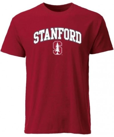 Spirit Logo Adult Unisex Short-Sleeve T-Shirt Stanford Cardinal - Cardinal $16.17 T-Shirts