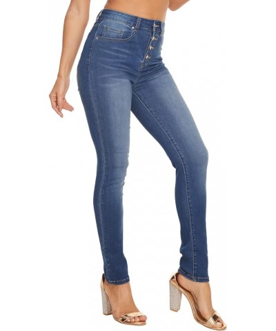 Women Jeans Jeggings Skinny,Pull on Female Denim Pants,Slim Fit Trousers with Pockets, Boyfriend Petite 913-- Medium Blue $8....